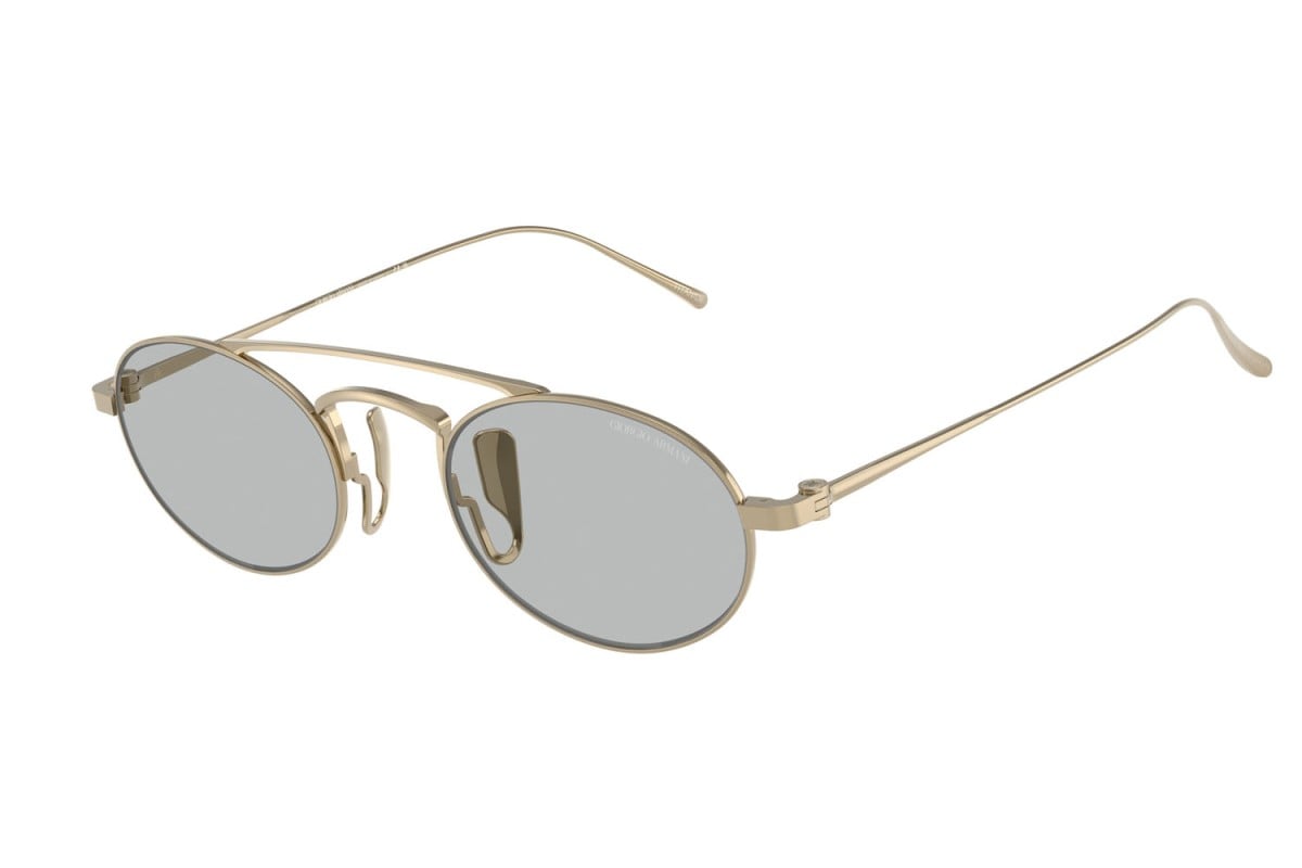 OCCHIALE DA SOLE UOMO | GIORGIO ARMANI AR 6161T - 338487 ORO PALLIDO - CALIBRO 49