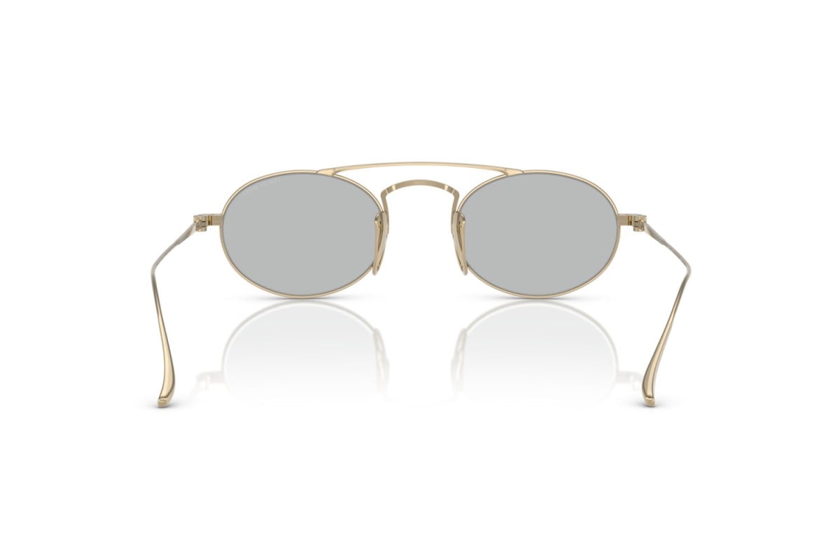OCCHIALE DA SOLE UOMO | GIORGIO ARMANI AR 6161T - 338487 ORO PALLIDO - CALIBRO 49