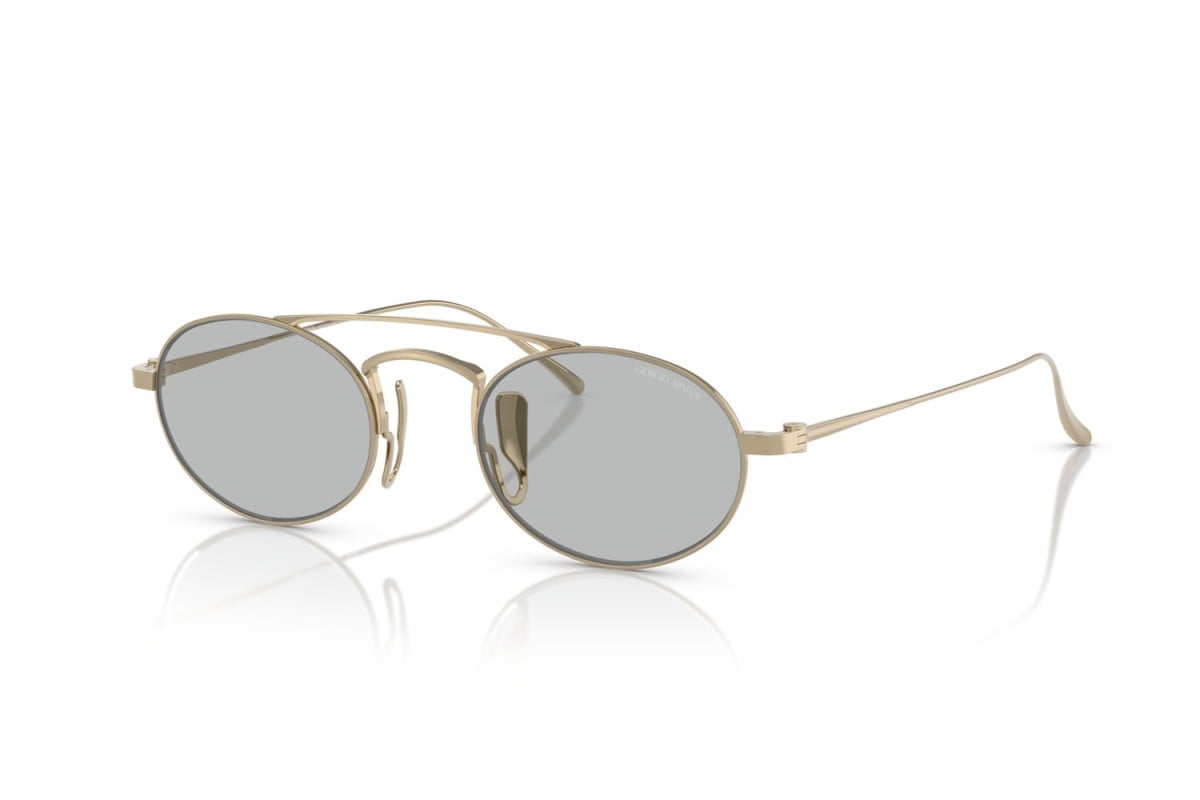 OCCHIALE DA SOLE UOMO | GIORGIO ARMANI AR 6161T - 338487 ORO PALLIDO - CALIBRO 49