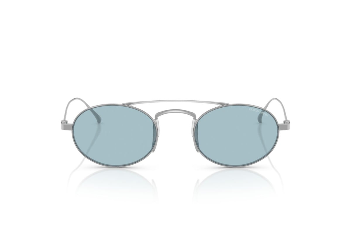 OCCHIALE DA SOLE UOMO | GIORGIO ARMANI AR 6161T - 3387/1 ARGENTO - CALIBRO 49