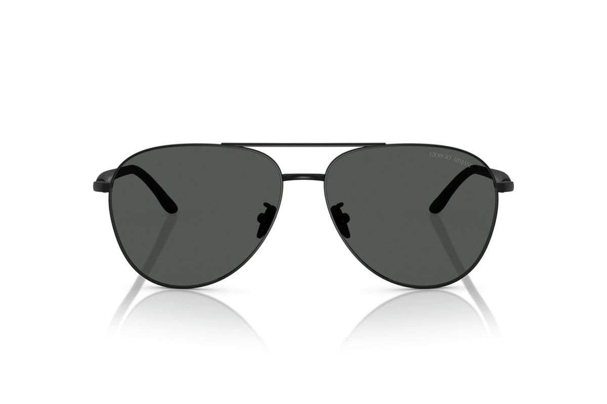 OCCHIALE DA SOLE UOMO | GIORGIO ARMANI AR 6162 - 300187 NERO OPACO - CALIBRO 58