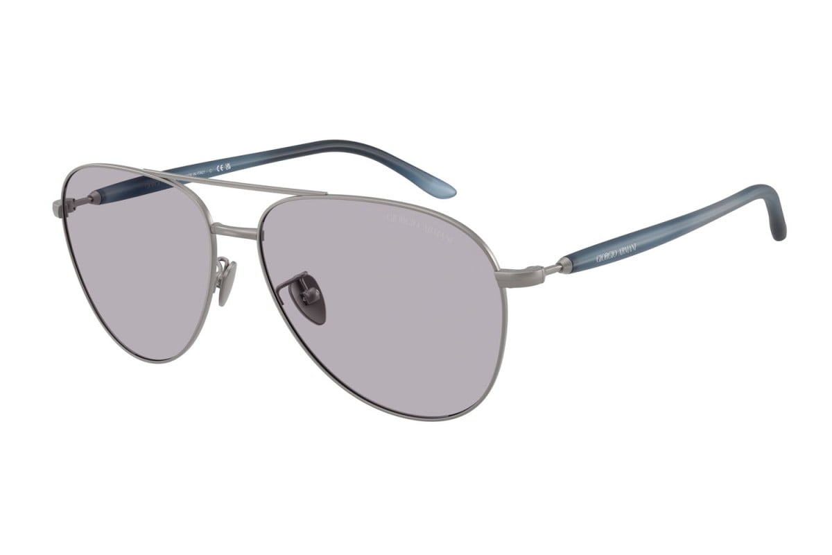 OCCHIALE DA SOLE UOMO | GIORGIO ARMANI AR 6162 - 3003M3 CANNA DI FUCILE OPACA - CALIBRO 58