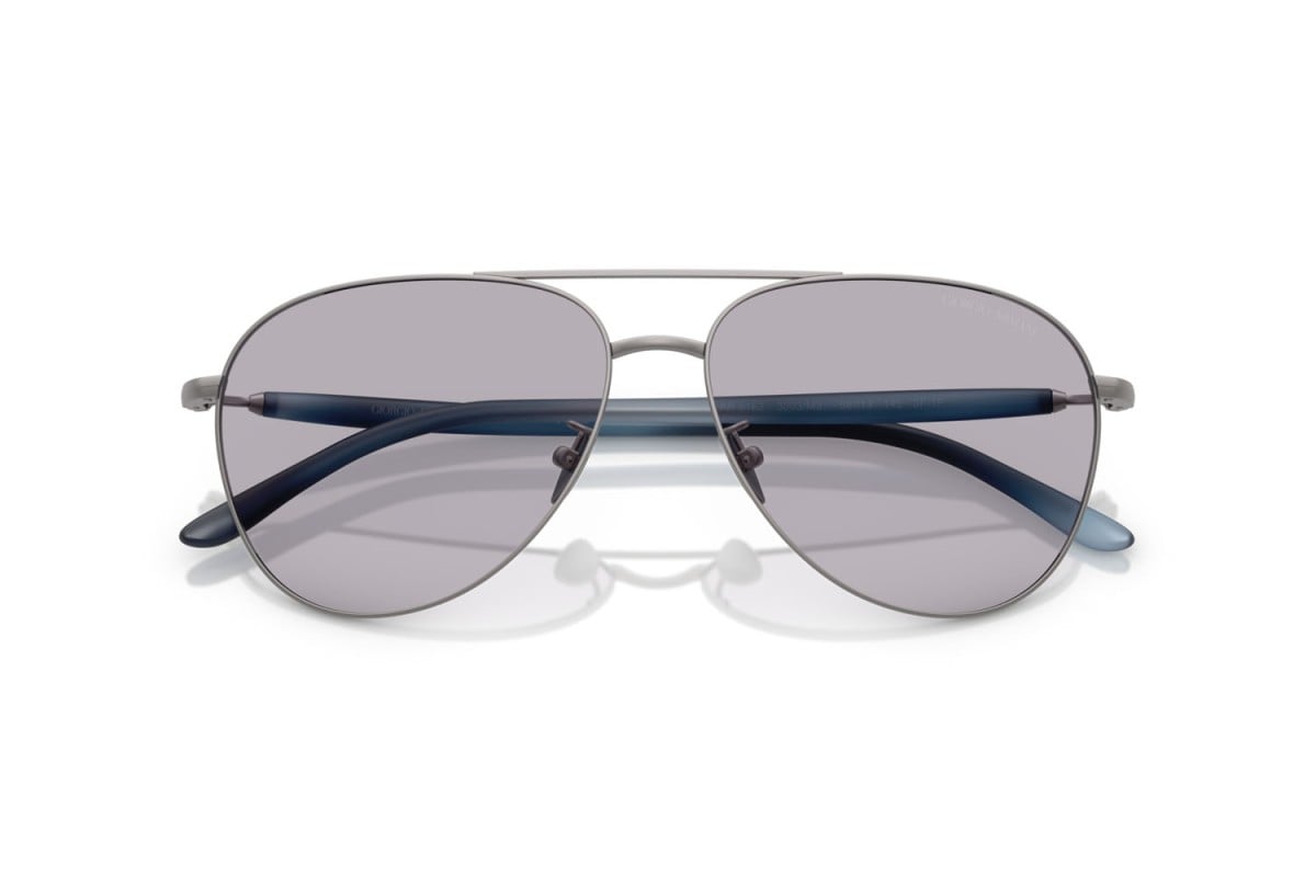 OCCHIALE DA SOLE UOMO | GIORGIO ARMANI AR 6162 - 3003M3 CANNA DI FUCILE OPACA - CALIBRO 58