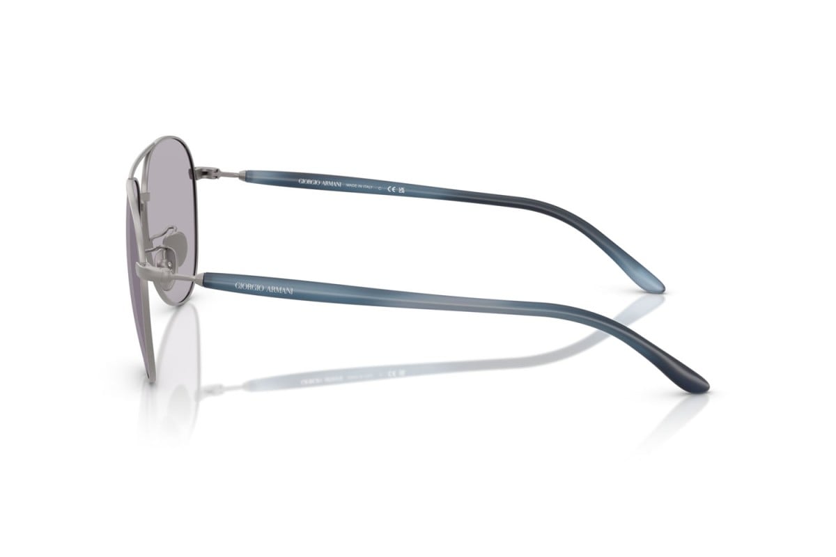 OCCHIALE DA SOLE UOMO | GIORGIO ARMANI AR 6162 - 3003M3 CANNA DI FUCILE OPACA - CALIBRO 58
