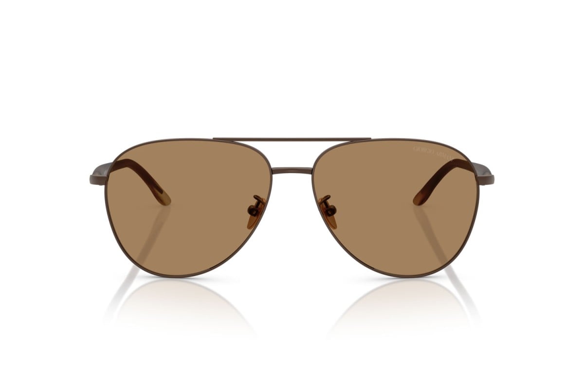 OCCHIALE DA SOLE UOMO | GIORGIO ARMANI AR 6162 - 3006M4 MARRONE OPACO - CALIBRO 58