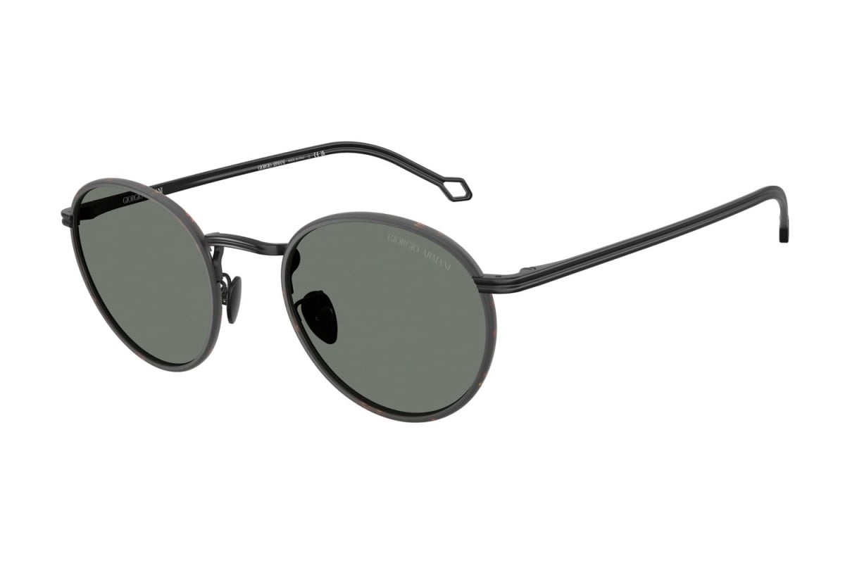 OCCHIALE DA SOLE UOMO | GIORGIO ARMANI AR 6163J - 300111 NERO OPACO - CALIBRO 49