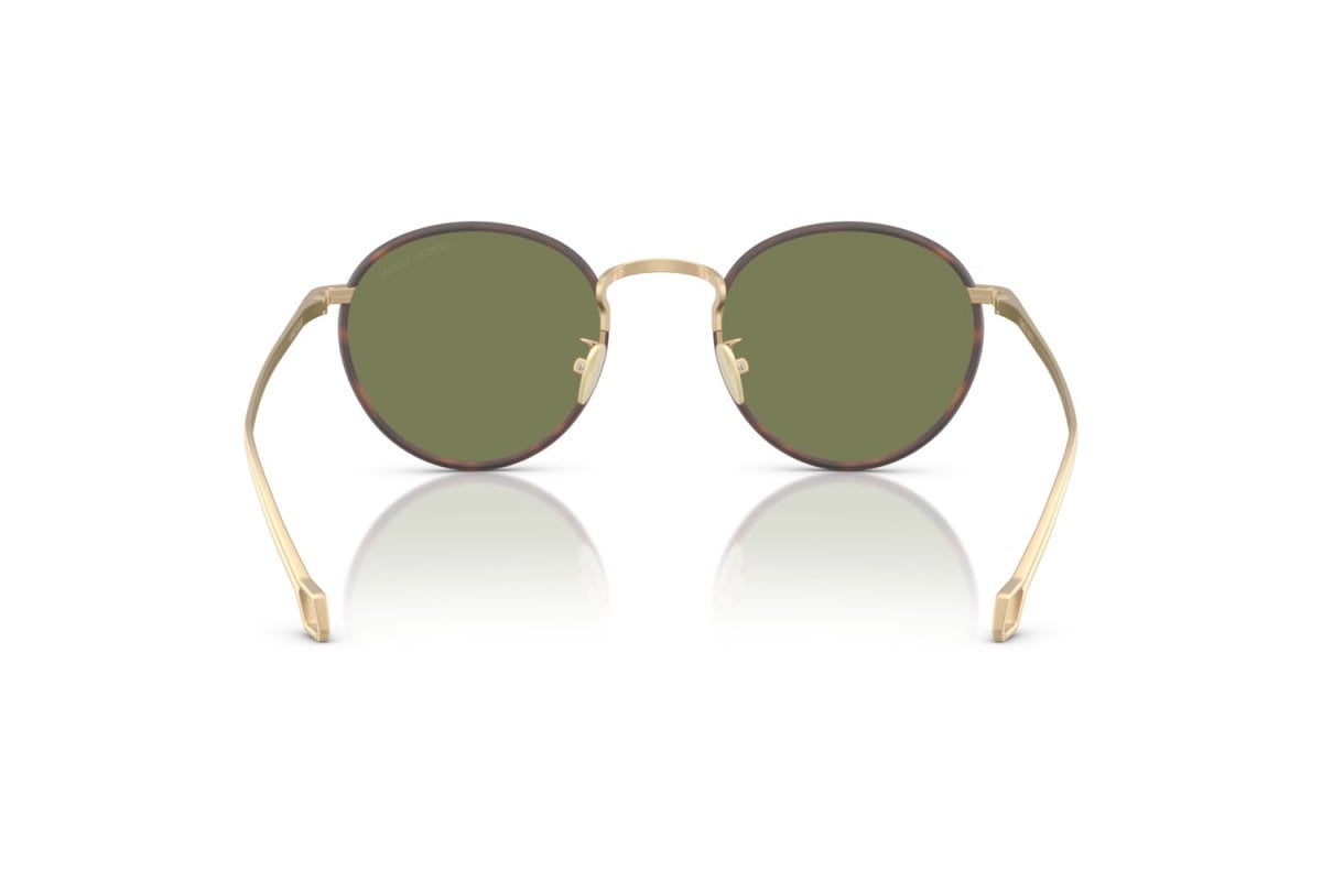 OCCHIALE DA SOLE UOMO | GIORGIO ARMANI AR 6163J - 30022A ORO PALLIDO OPACO - CALIBRO 49