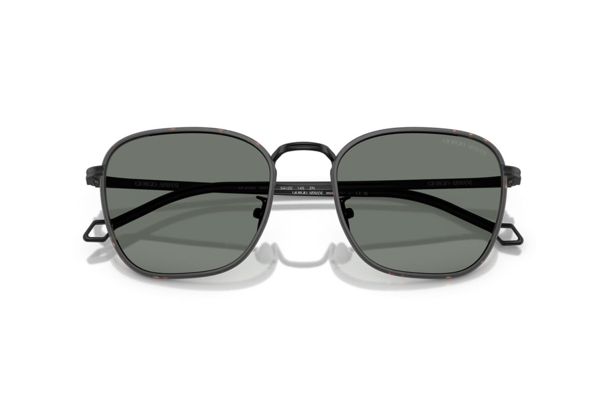 OCCHIALE DA SOLE UOMO | GIORGIO ARMANI AR 6164J - 300111 NERO OPACO - CALIBRO 54