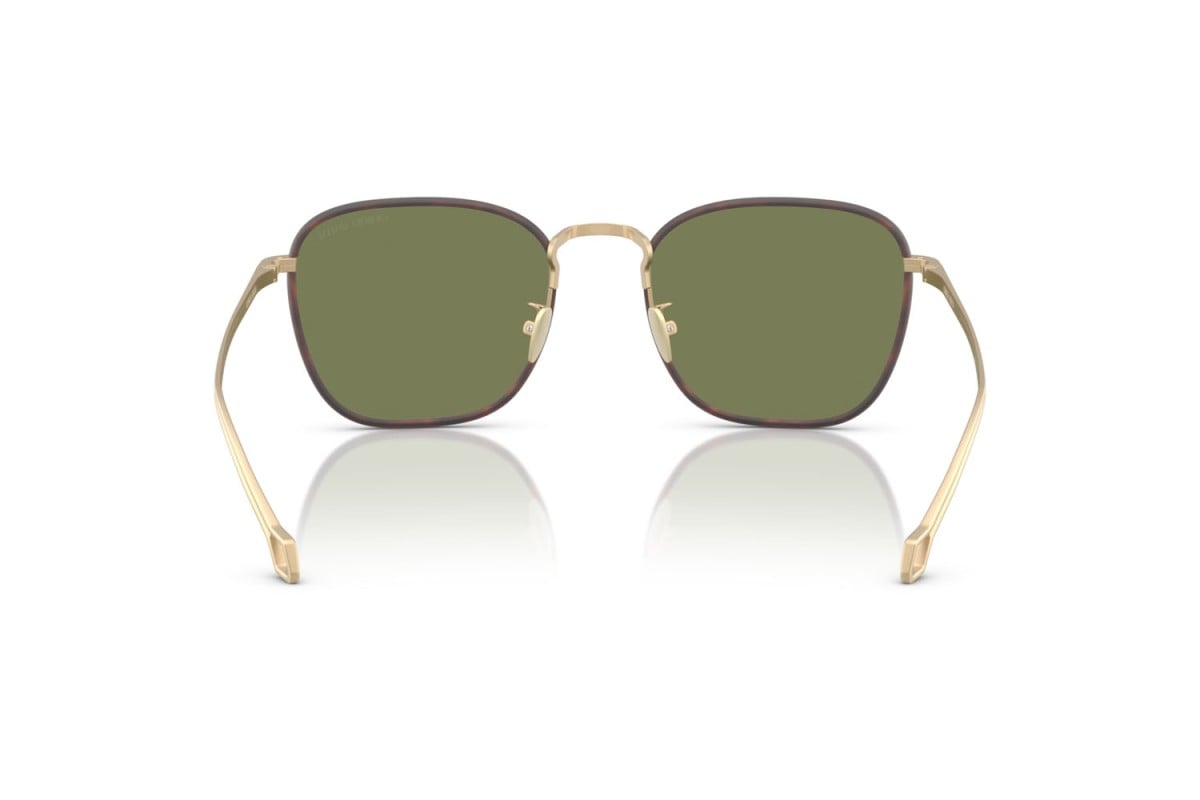 OCCHIALE DA SOLE UOMO | GIORGIO ARMANI AR 6164J - 30022A ORO PALLIDO OPACO - CALIBRO 54