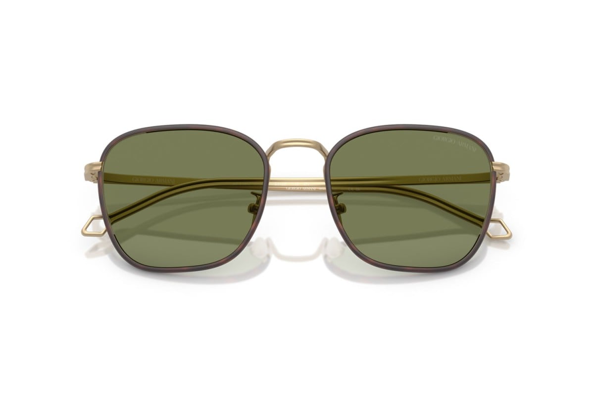 OCCHIALE DA SOLE UOMO | GIORGIO ARMANI AR 6164J - 30022A ORO PALLIDO OPACO - CALIBRO 54