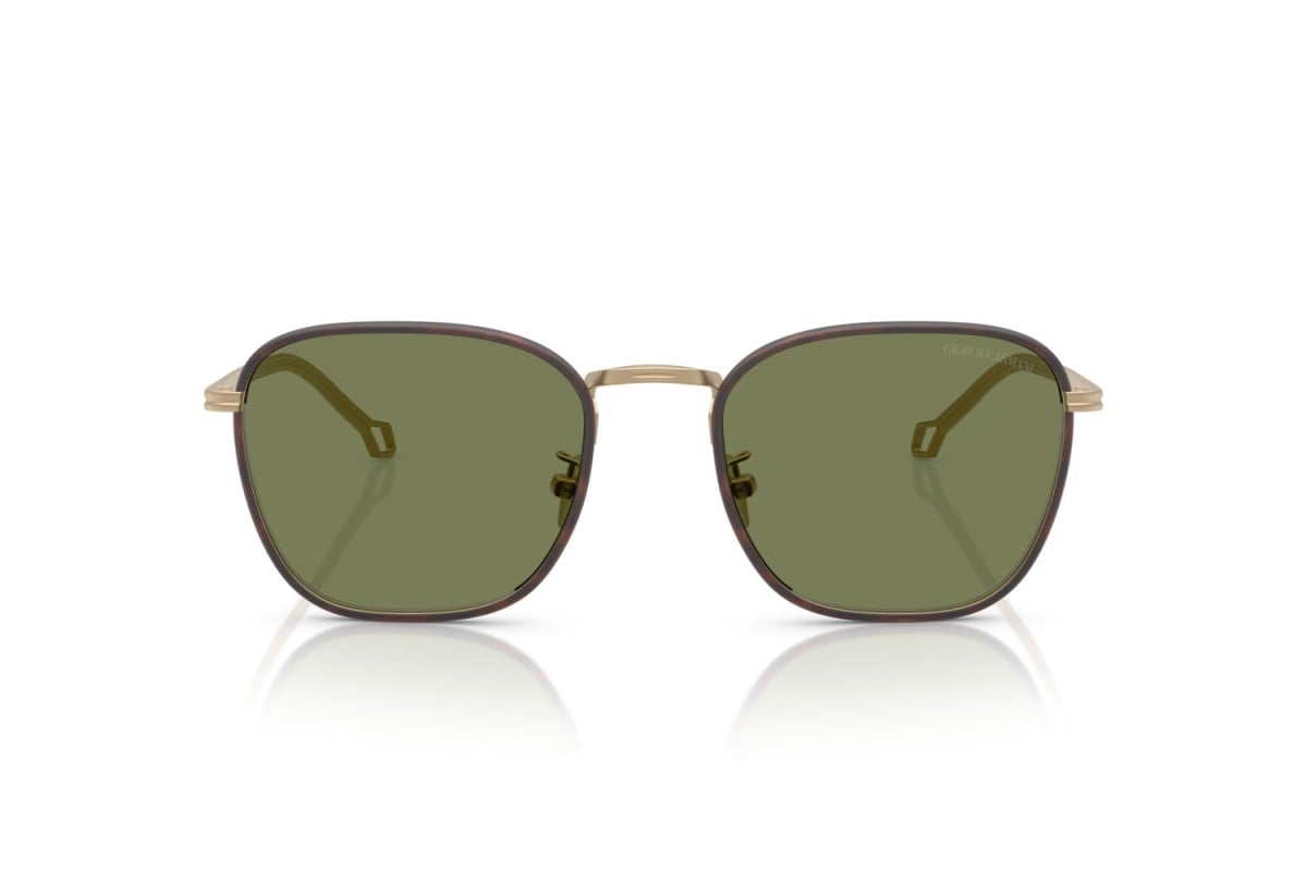 OCCHIALE DA SOLE UOMO | GIORGIO ARMANI AR 6164J - 30022A ORO PALLIDO OPACO - CALIBRO 54