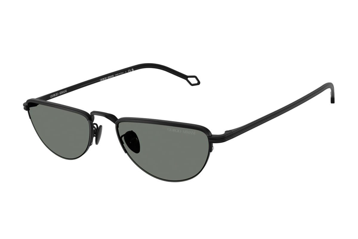OCCHIALE DA SOLE UOMO | GIORGIO ARMANI AR 6166J - 300111 NERO OPACO - CALIBRO 53