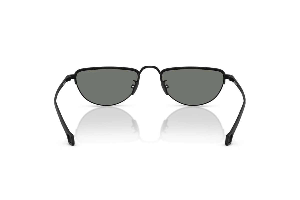OCCHIALE DA SOLE UOMO | GIORGIO ARMANI AR 6166J - 300111 NERO OPACO - CALIBRO 53