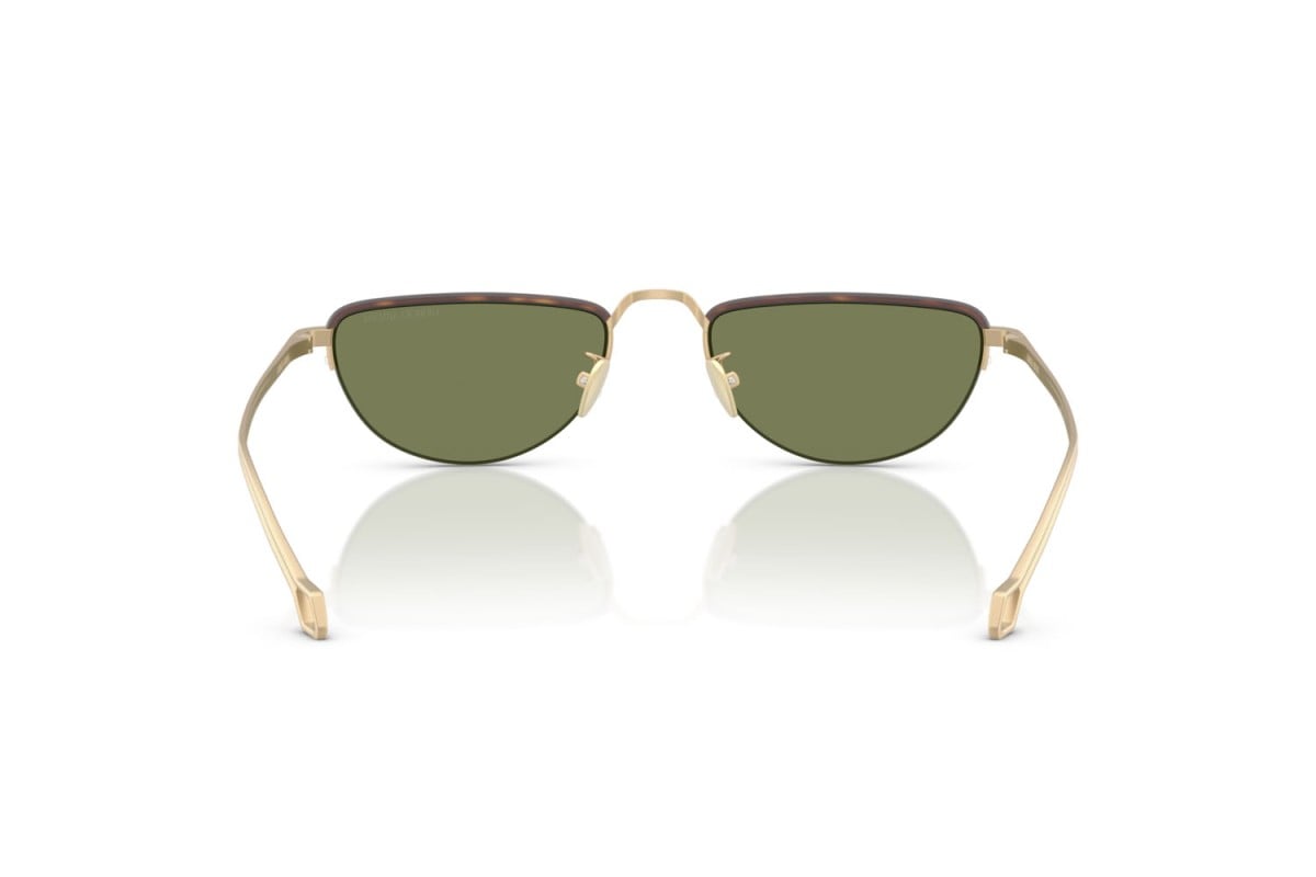 OCCHIALE DA SOLE UOMO | GIORGIO ARMANI AR 6166J - 30022A ORO PALLIDO OPACO - CALIBRO 53