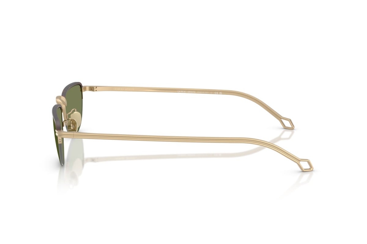 OCCHIALE DA SOLE UOMO | GIORGIO ARMANI AR 6166J - 30022A ORO PALLIDO OPACO - CALIBRO 53
