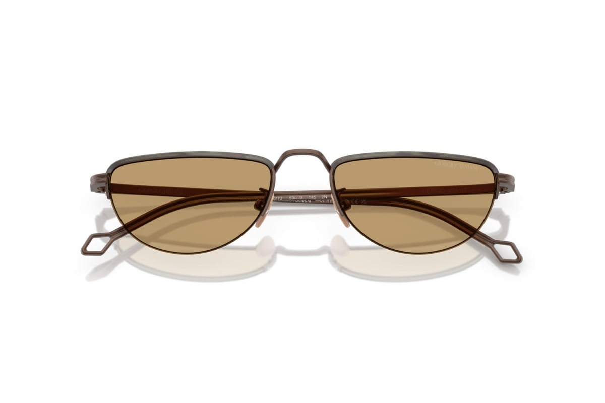 OCCHIALE DA SOLE UOMO | GIORGIO ARMANI AR 6166J - 300673 BRONZO OPACO - CALIBRO 53