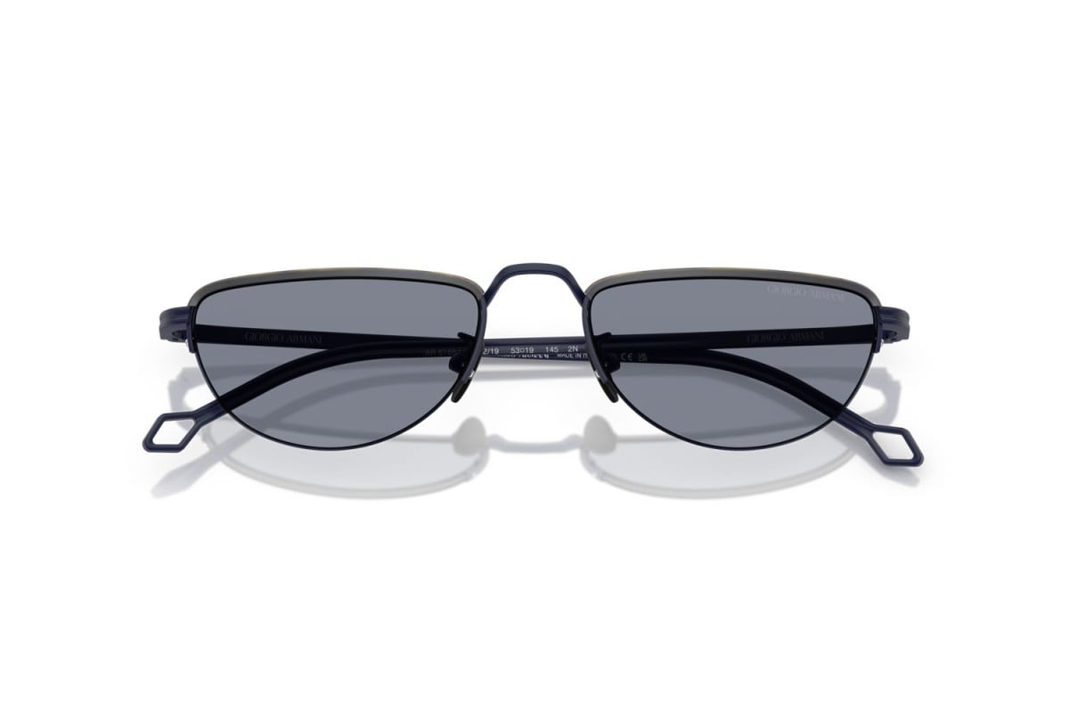 OCCHIALE DA SOLE UOMO | GIORGIO ARMANI AR 6166J - 334219 BLU OPACO - CALIBRO 53