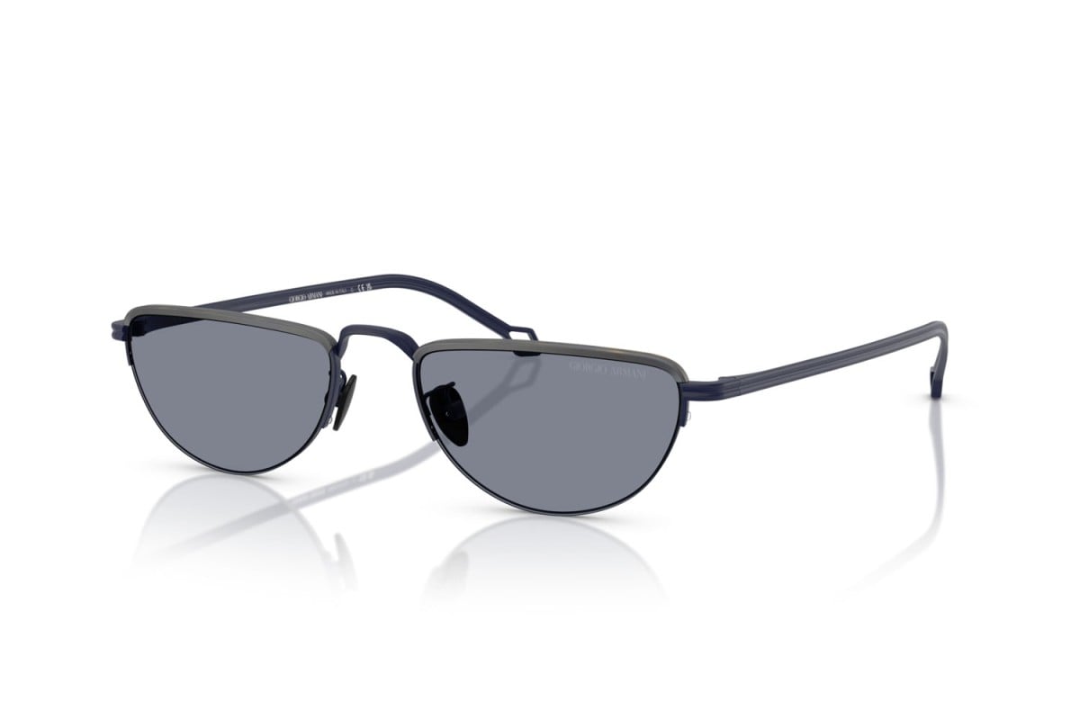 OCCHIALE DA SOLE UOMO | GIORGIO ARMANI AR 6166J - 334219 BLU OPACO - CALIBRO 53