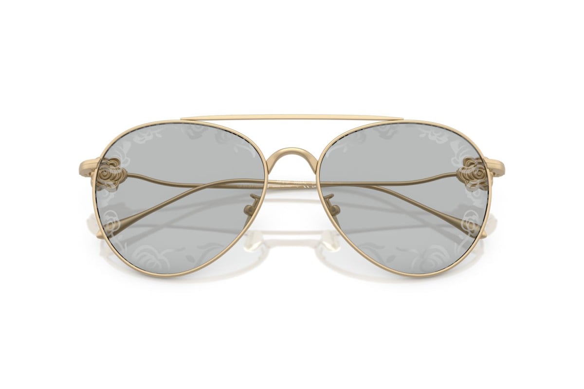 OCCHIALE DA SOLE DONNA | GIORGIO ARMANI AR 6167 - 3002AL ORO PALLIDO OPACO - CALIBRO 57