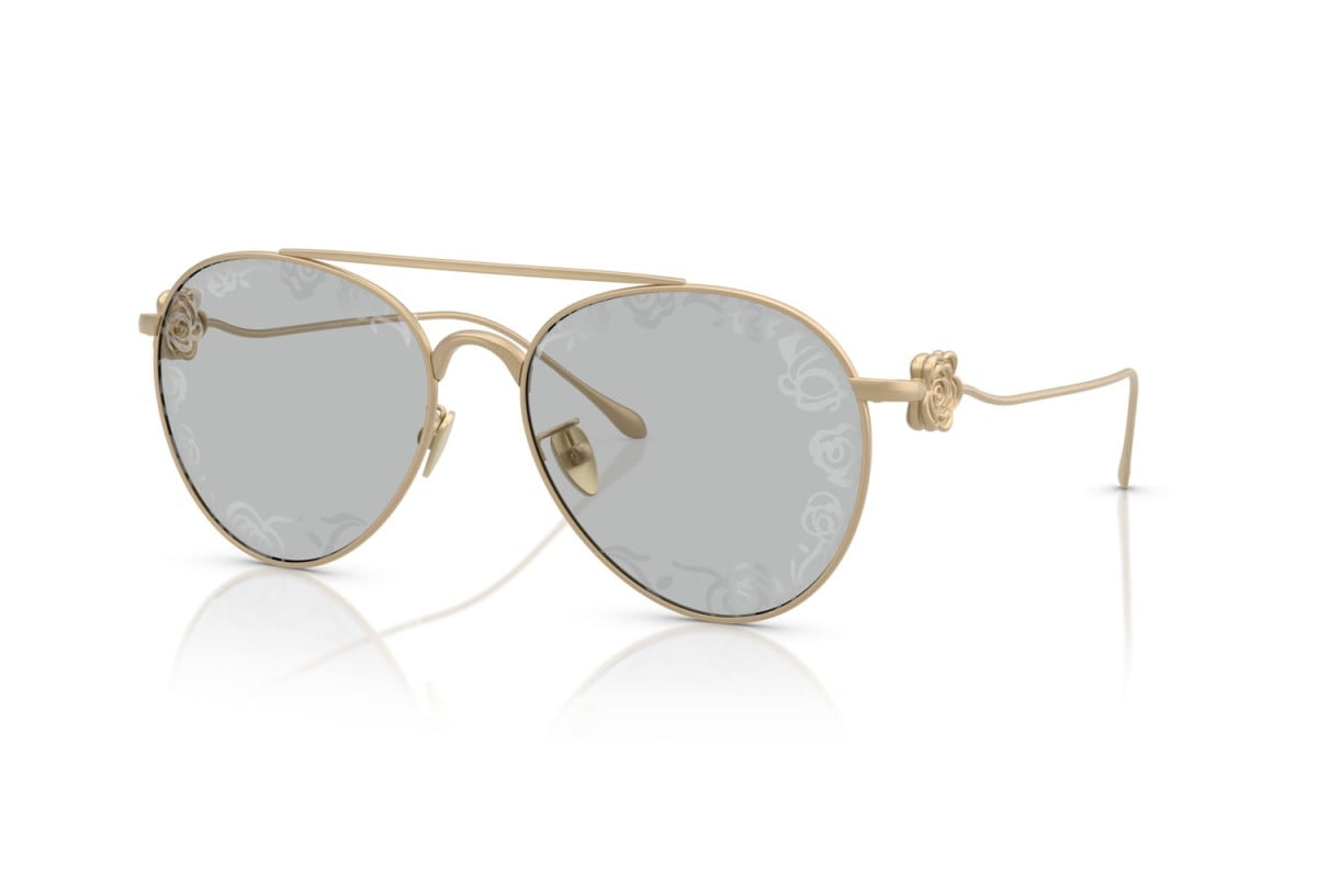 OCCHIALE DA SOLE DONNA | GIORGIO ARMANI AR 6167 - 3002AL ORO PALLIDO OPACO - CALIBRO 57