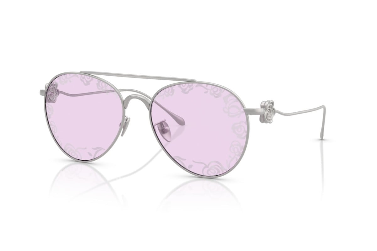 OCCHIALE DA SOLE DONNA | GIORGIO ARMANI AR 6167 - 3045Z9 ARGENTO OPACO - CALIBRO 57