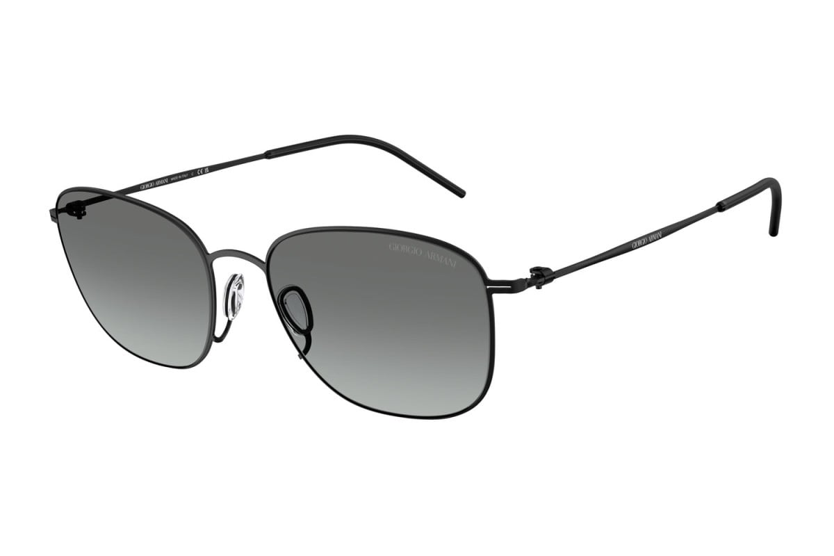 OCCHIALE DA SOLE UOMO | GIORGIO ARMANI AR 6168 - 300111 NERO OPACO - CALIBRO 54