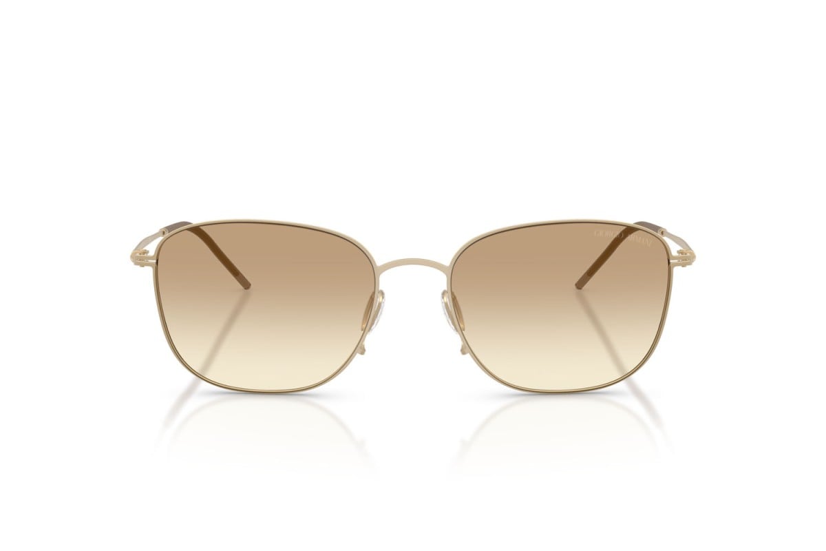OCCHIALE DA SOLE UOMO | GIORGIO ARMANI AR 6168 - 300213 ORO PALLIDO OPACO - CALIBRO 54