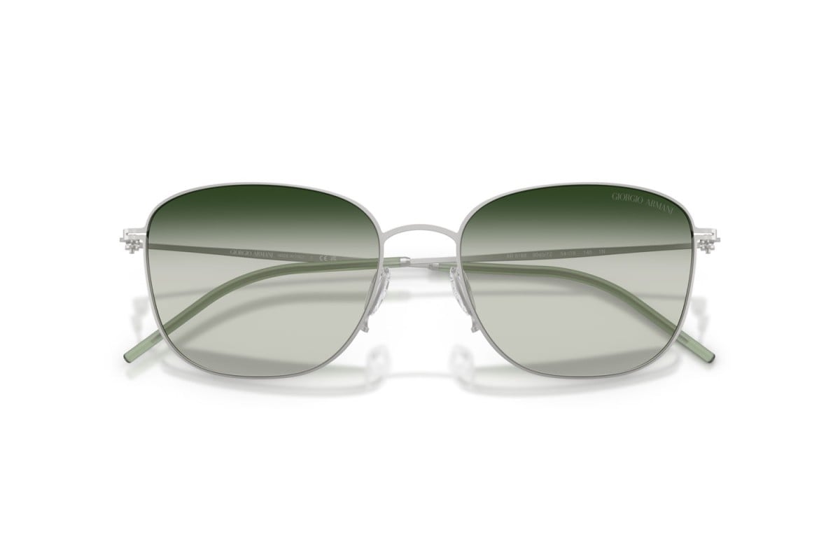 OCCHIALE DA SOLE UOMO | GIORGIO ARMANI AR 6168 - 30457Z ARGENTO OPACO - CALIBRO 54