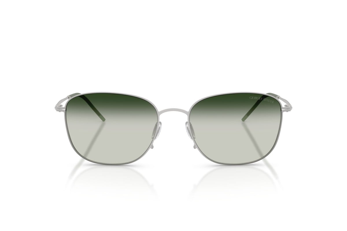 OCCHIALE DA SOLE UOMO | GIORGIO ARMANI AR 6168 - 30457Z ARGENTO OPACO - CALIBRO 54