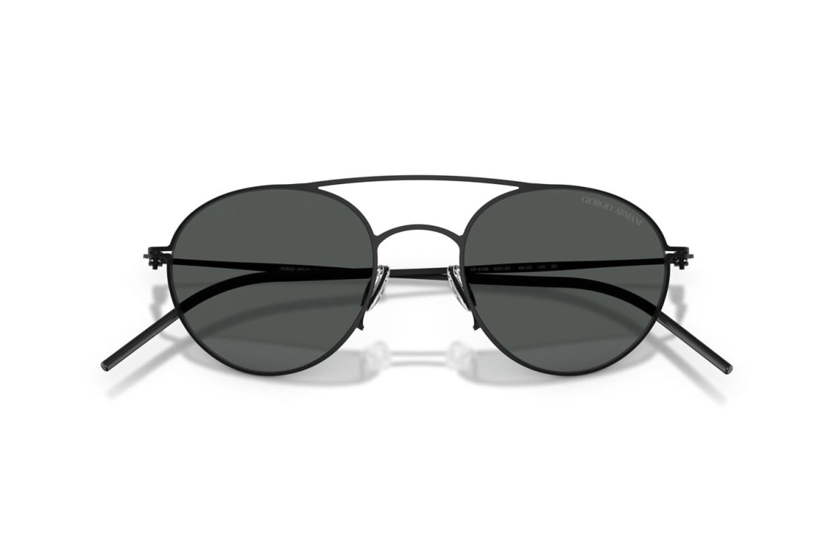 OCCHIALE DA SOLE UOMO | GIORGIO ARMANI AR 6169 - 300187 NERO OPACO - CALIBRO 48