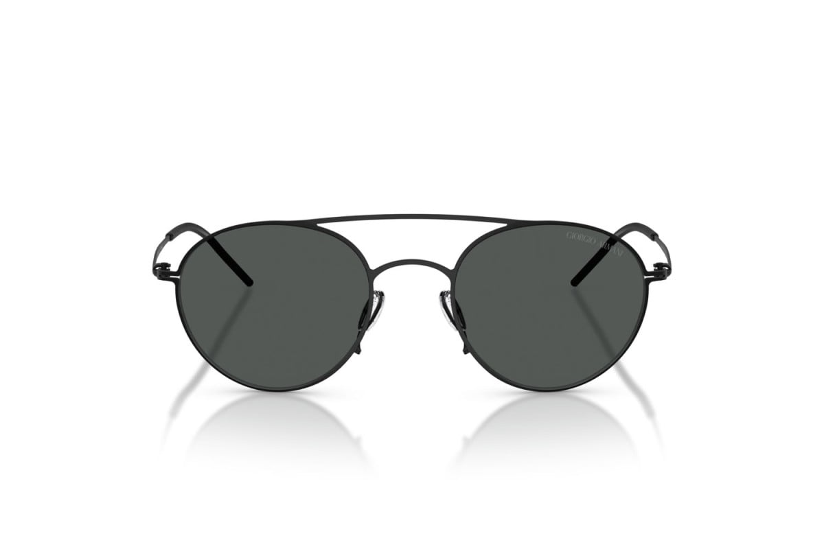 OCCHIALE DA SOLE UOMO | GIORGIO ARMANI AR 6169 - 300187 NERO OPACO - CALIBRO 48