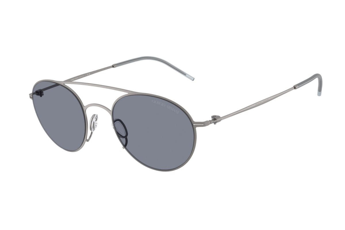 OCCHIALE DA SOLE UOMO | GIORGIO ARMANI AR 6169 - 300319 CANNA DI FUCILE OPACA - CALIBRO 48