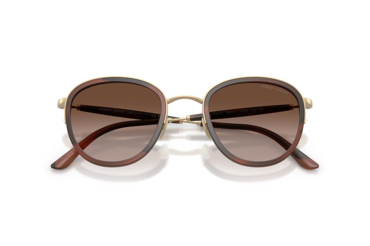 OCCHIALE DA SOLE UOMO | GIORGIO ARMANI AR 6176 - 300213 - CALIBRO 49