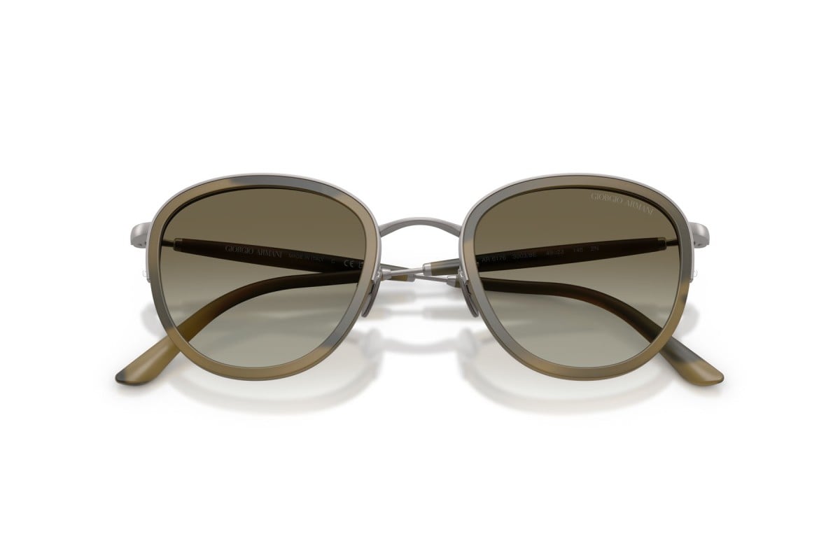OCCHIALE DA SOLE UOMO | GIORGIO ARMANI AR 6176 - 30038E - CALIBRO 49