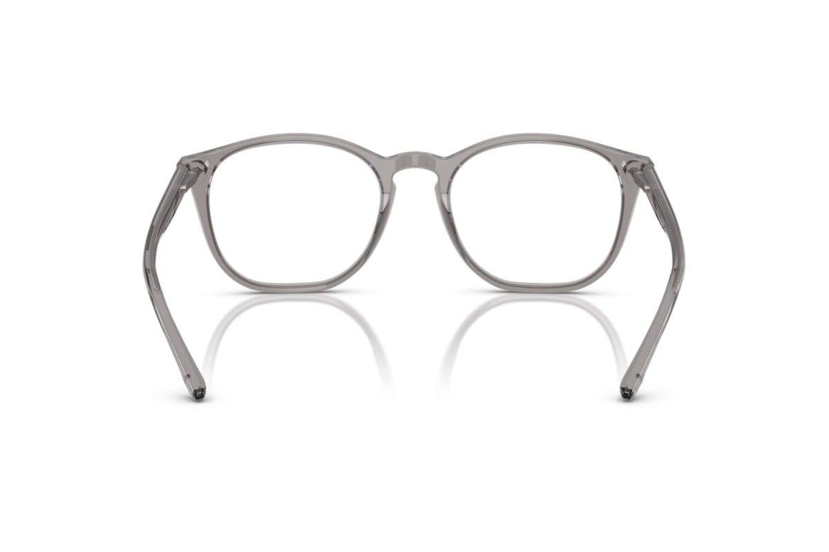 OCCHIALE DA VISTA UOMO | GIORGIO ARMANI AR 7074 - 6070 GRIGIO TRASPARENTE - CALIBRO 50