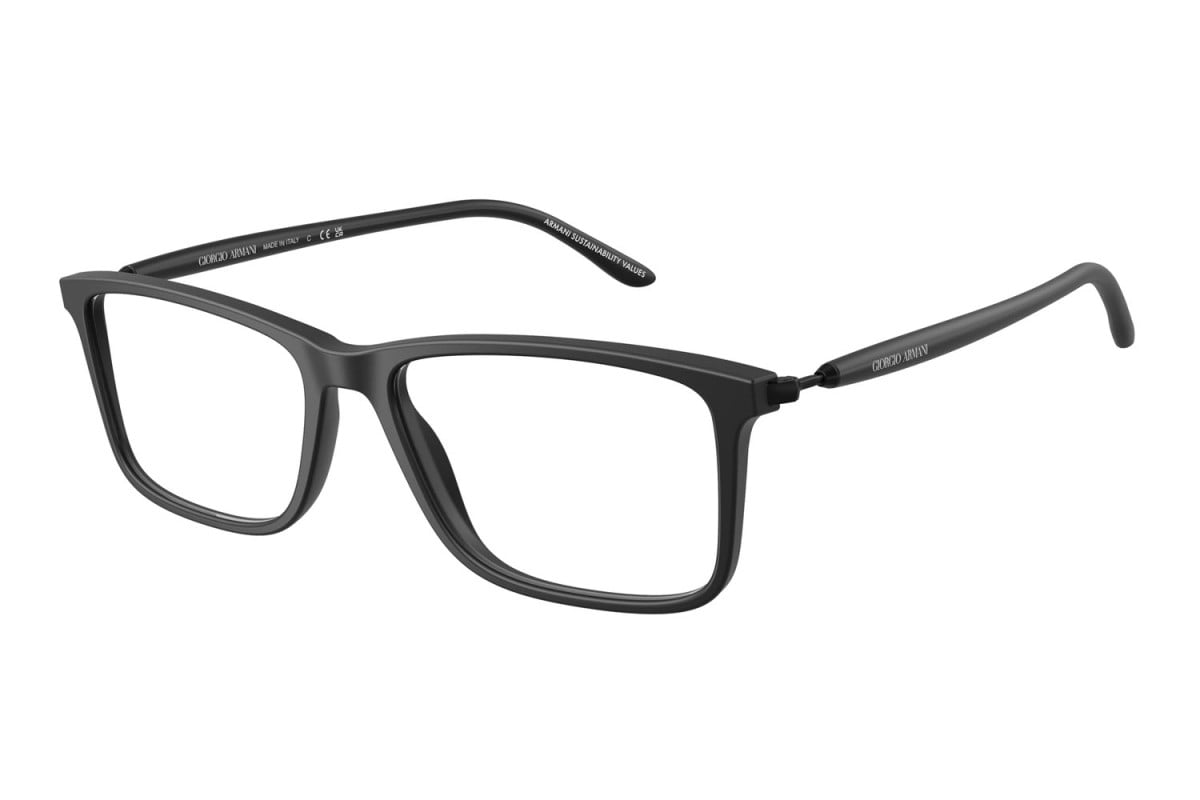 OCCHIALE DA VISTA UOMO | GIORGIO ARMANI AR 7261 - 5875 NERO OPACO - CALIBRO 56