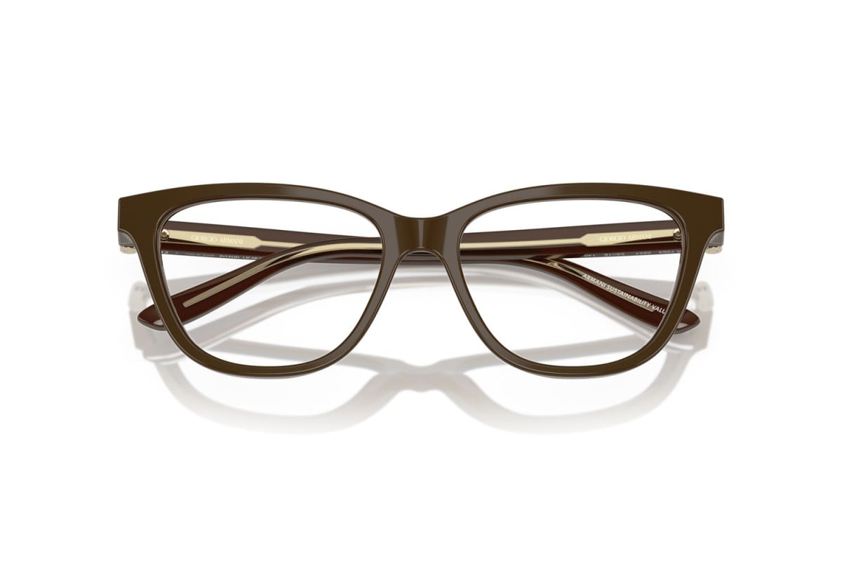 OCCHIALE DA VISTA DONNA | GIORGIO ARMANI AR 7263 - 5957 MARRONE - CALIBRO 51