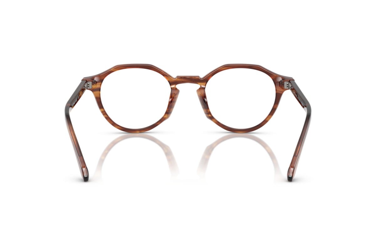 OCCHIALE DA VISTA UOMO | GIORGIO ARMANI AR 7264U - 6162 MARRONE STRIATO - CALIBRO 49