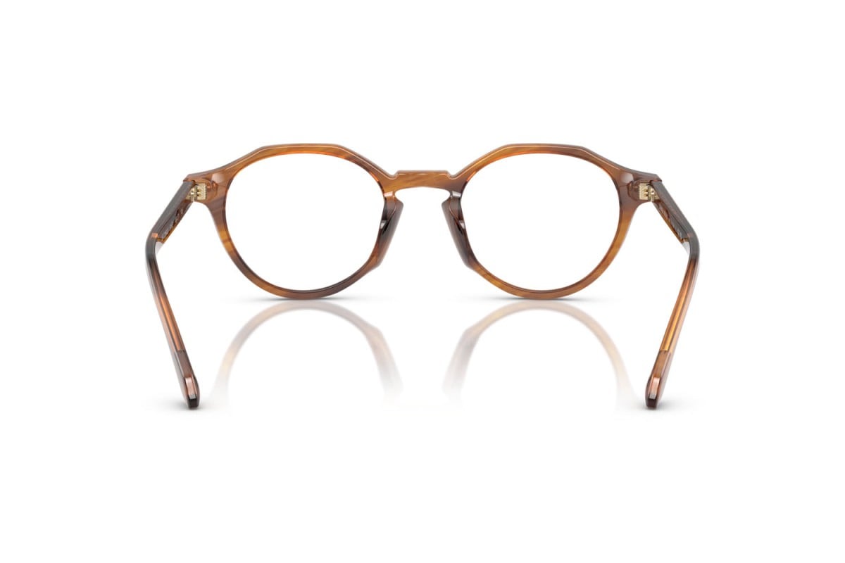 OCCHIALE DA VISTA UOMO | GIORGIO ARMANI AR 7264U - 6163 MIELE STRIATO - CALIBRO 49