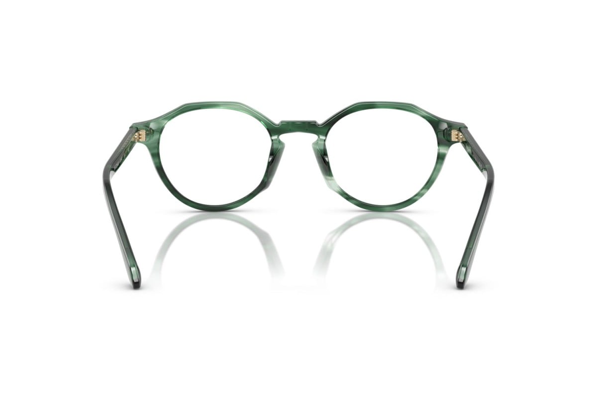 OCCHIALE DA VISTA UOMO | GIORGIO ARMANI AR 7264U - 6164 VERDE STRIATO - CALIBRO 47