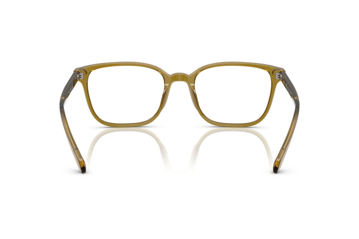 OCCHIALE DA VISTA UOMO | GIORGIO ARMANI AR 7265 - 6172 MARRONE TRASPARENTE - CALIBRO 53