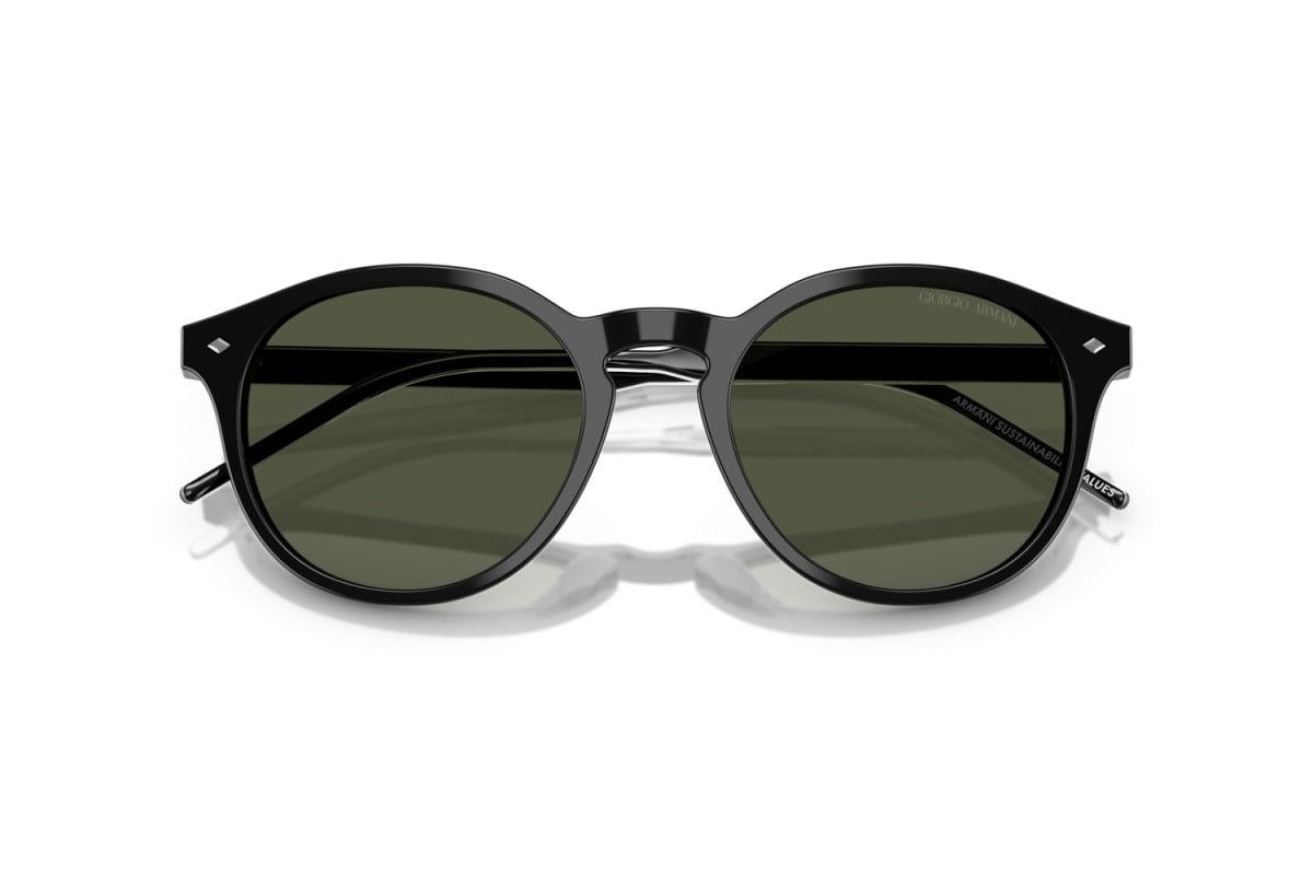 OCCHIALE DA SOLE UOMO | GIORGIO ARMANI AR 8211 - 587531 NERO - CALIBRO 52