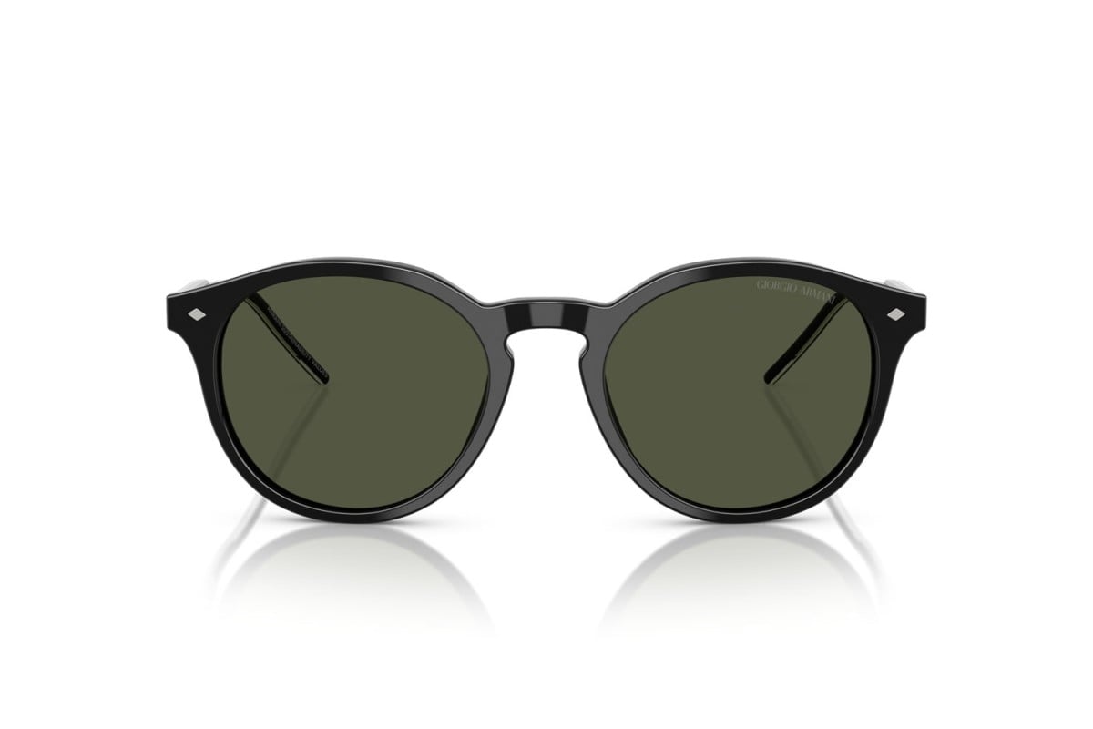 OCCHIALE DA SOLE UOMO | GIORGIO ARMANI AR 8211 - 587531 NERO - CALIBRO 52
