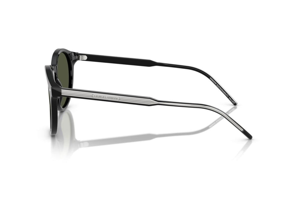 OCCHIALE DA SOLE UOMO | GIORGIO ARMANI AR 8211 - 587531 NERO - CALIBRO 52