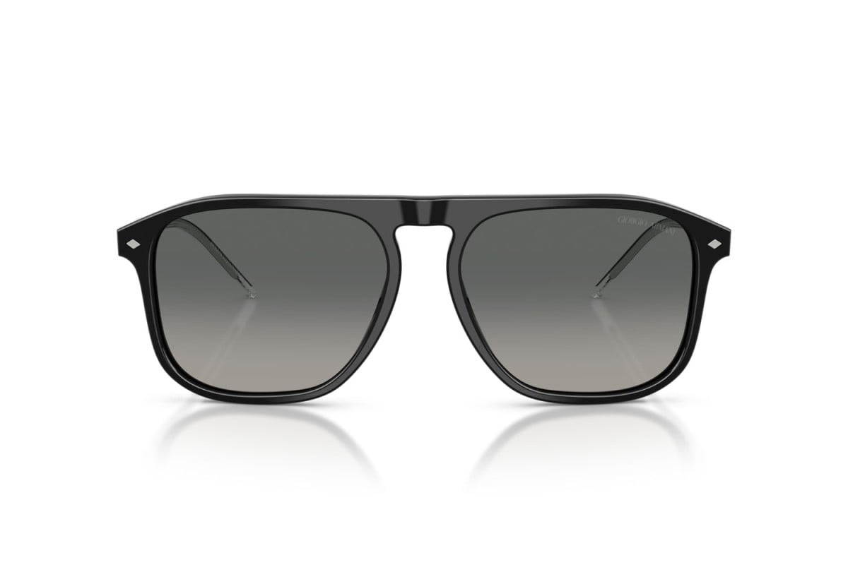 OCCHIALE DA SOLE UOMO | GIORGIO ARMANI AR 8212 - 587571 NERO - CALIBRO 58