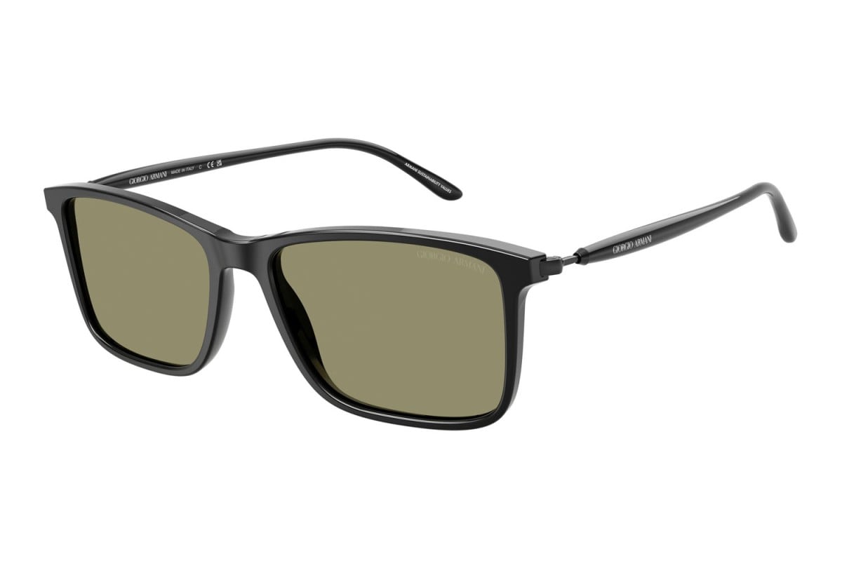 OCCHIALE DA SOLE UOMO | GIORGIO ARMANI AR 8218 - 50012A NERO - CALIBRO 56
