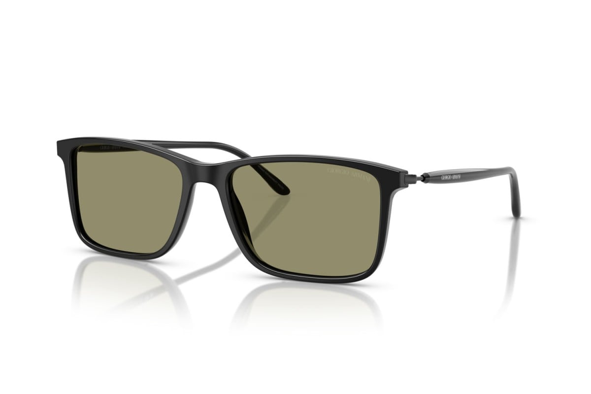 OCCHIALE DA SOLE UOMO | GIORGIO ARMANI AR 8218 - 50012A NERO - CALIBRO 56