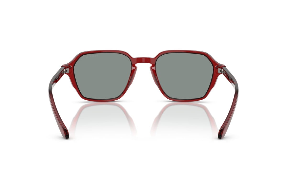 OCCHIALE DA SOLE UOMO | GIORGIO ARMANI AR 8220 - 617056 BORDEAUX TRASPARENTE - CALIBRO 52