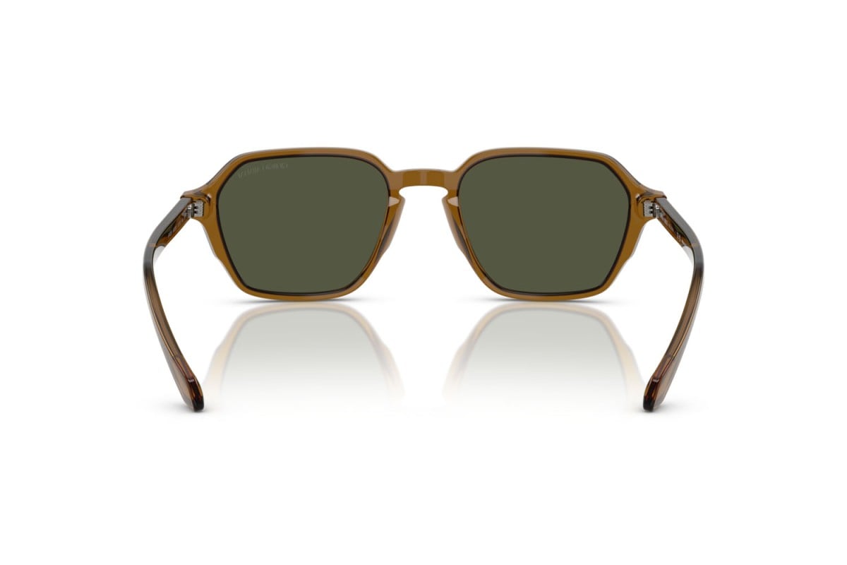 OCCHIALE DA SOLE UOMO | GIORGIO ARMANI AR 8220 - 617231 VERDE TRASPARENTE - CALIBRO 52