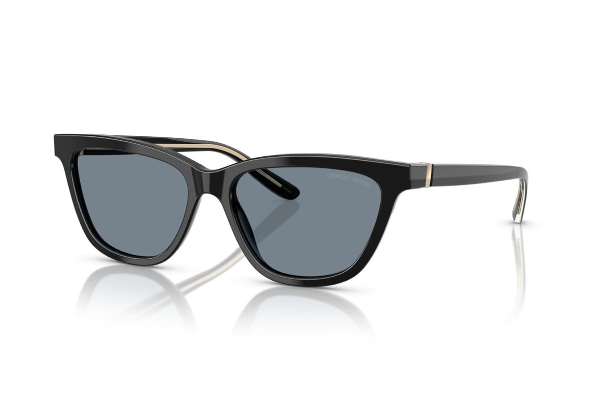 OCCHIALE DA SOLE DONNA | GIORGIO ARMANI AR 8221 - 587556 NERO - CALIBRO 55
